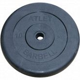 Диск обрезиненный Atlet MB-AtletB26-10
