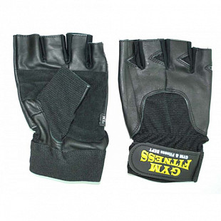 Перчатки атлетические Zez Sport GYM-6 Black