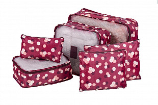 Набор органайзеров Bradex 6 шт TD 0585 bordo