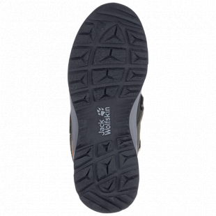 Ботинки детские Jack Wolfskin Polar Bear Texapore Mid Vc K dark green / grey