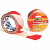 Лента Klebebander Cигнальная Милен 50мм/25м TWM512T Red/White