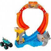 Игровой набор Hot Wheels Monster Trucks Spiral Shark Smash (JFR08)