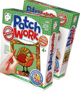 Творческий набор Fantazer 67763 Пэчворк без иголки «Птица» 123132