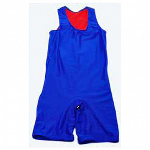 Трико борцовское двухсторонее blue
