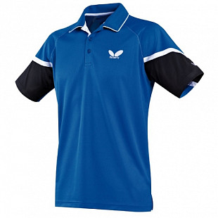 Рубашка теннисная Butterfly Xero blue