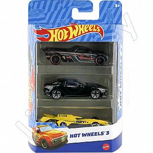 Набор машинок Hot Wheels 3 шт. (K5904 №103)