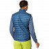 Ветрозащитный утепленный жилет мужской Jack Wolfskin Routeburn Vest M indigo blue