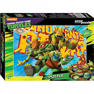 Пазлы Step Puzzle 104 "Черепашки Ниндзя" 82143