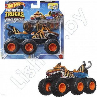 Машинка Hot Wheels Monster Truck Tiger Shark (HWN86 HWN88)
