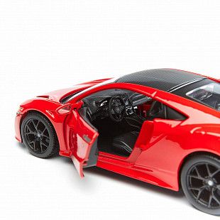 Масштабная модель автомобиля Maisto Акура NSX 2017 (31234) red