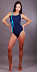 Купальник женский Aqua Sphere Arleen navy blue/turquoise