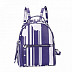 Городской рюкзак Ors Oro DW-838 /5 purple/white