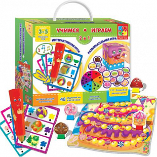 Игра настольная Vladi Toys Мир вокруг Веселый кексик VT1600-04