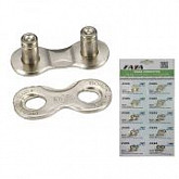Соединительное звено цепи Taya SC-25 5/ 6 ск., 1/2x3/32" silver/silver ZTB17950