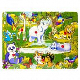 Игрушка развивающая Chuang Heng Toys Животные деревянная 277A-2737