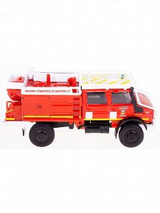 Машинка Bburago 1:52 Mercedes-Benz Unimog U5000 (18-32017)
