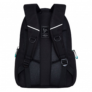 Рюкзак городской GRIZZLY RU-135-3	 /3 black/turquoise