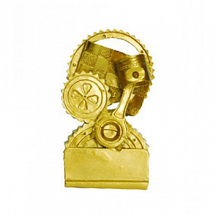 Кубок сувенирный Zez Sport Гонки HX1936-C6 Silver