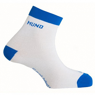 Носки Mund Cycling/Running 803 11/3 White/Blue