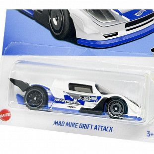 Машинка Hot Wheels Базовой коллекции Mad Mike Drift Attack 209/250 (5785 HKG58) mainline 2023