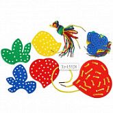 Набор пластиковых шнуровок Листья TZ 15328