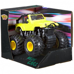 Инерционная машина Shenzhen Toys 4WD серия NEON В79283 yellow