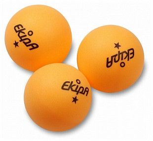 Шарики для настольного тенниса EKIPA 1 зв. 3шт.