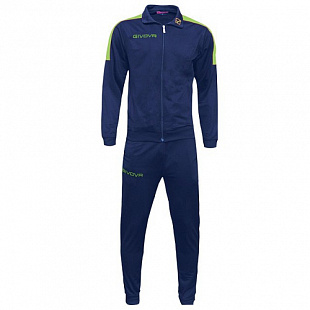 Спортивный костюм Givova Tuta Revolution TR033 blue/yellow