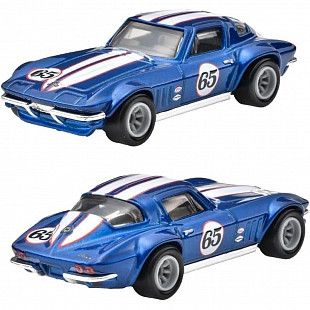 Машинка Hot Wheels Premium '69 Copo Corvette & Custom Corvette Stingray Coupe (HBL96 HRR80)