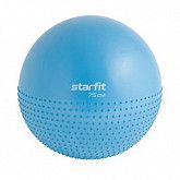 Фитбол полумассажный Starfit GB-201 75 см антивзрыв blue pastel