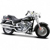Мотоцикл Maisto 1:18 Harley Davidson 2004 FLSTFI Fat Boy (31360)