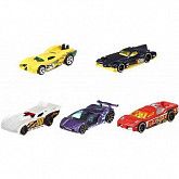 Набор машинок Hot Wheels 5 машинок (DJG23) violet/yellow/red/dark blue/white