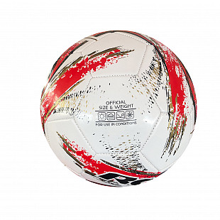 Мяч футбольный RGX RGX-FB-1712 red