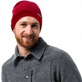 Шапка мужская Jack Wolfskin Rib Hat indian red 1903891-2210559