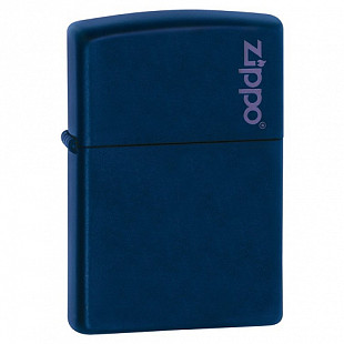 Зажигалка Zippo Zippo Logo - Navy Matte 239ZL