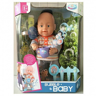 Кукла Shantou Gepai запускающая мыльные пузыри WZJ012-1