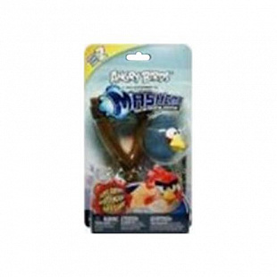 Игрушка-мялка в наборе с рогаткой Tech 4 Kids Angry Birds 50201