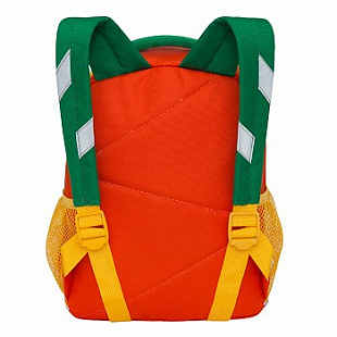 Рюкзак детский GRIZZLY RK-076-6 /2 orange/green