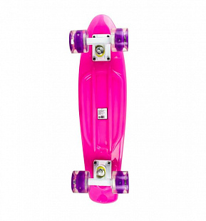 Penny board (пенни борд) Maxcity Plastic Board Gloss Small pink