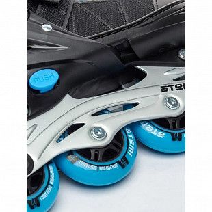 Роликовые коньки раздвижные Atemi AIS01B black/blue