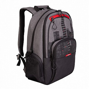 Городской рюкзак GRIZZLY RU-030-4 /1 black/red