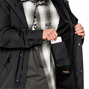 Куртка мужская Jack Wolfskin Cape Point Jacket M black