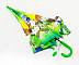 Зонт детский 0046 Green