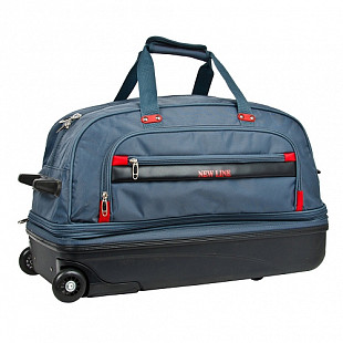 Дорожная сумка Rion А245 grey/blue