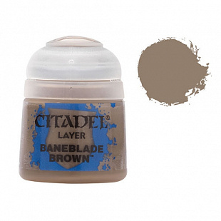 Краска для миниатюр Games Workshop Layer: Baneblade Brown 22-48