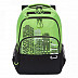Рюкзак школьный GRIZZLY RU-130-4 /4 black/light green
