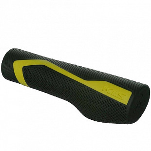 Грипсы анатомические Kellys Token LockOn 130мм 1шт black/yellow