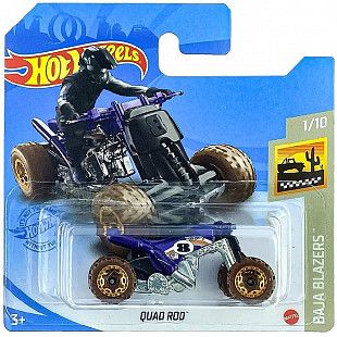 Машинка Hot Wheels Базовой коллекции Quad Rod 2/250 (5785 GTC50)