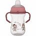 Поильник обучающий Canpol babies Bonjour Paris с силиконовым носиком 250 мл 6+  (56/613_pin) pink