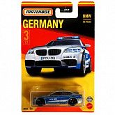 Машинка Matchbox Germany BMW M5 Police 3/12 (GWL49 HFH46) коллекция 2022